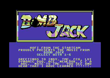 The Music from Bomb Jack