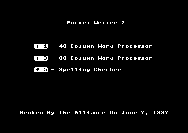 Pocket Writer 2