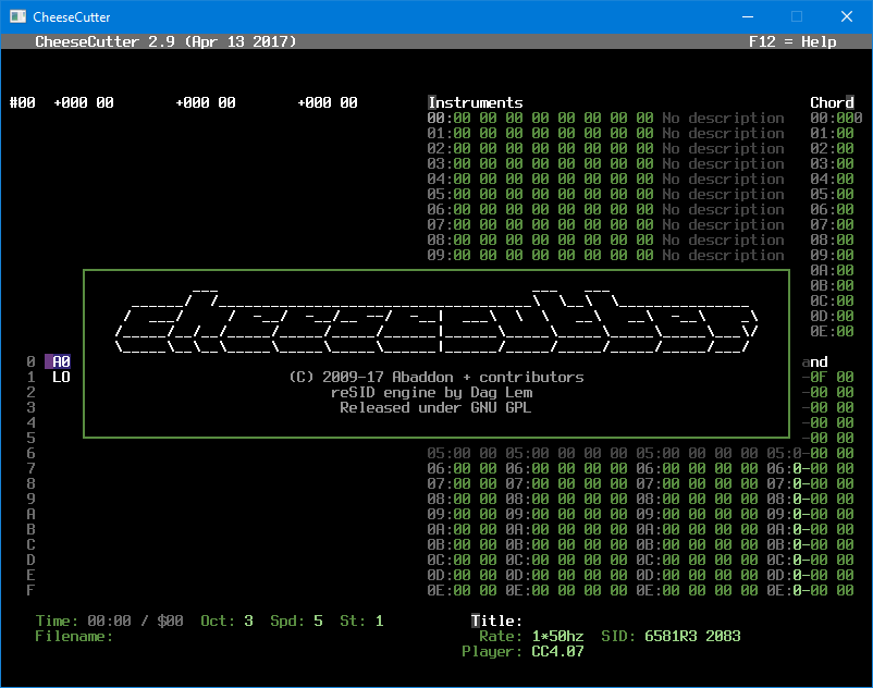 CheeseCutter 2.9.0