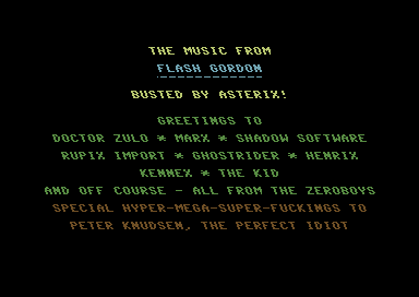 The Music from Flash Gordon