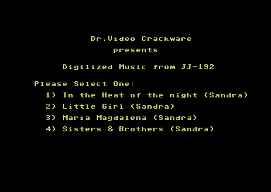 Digitized Music from JJ-192