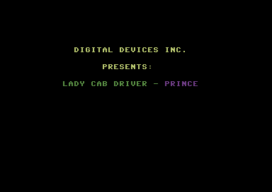 Lady Cab Driver - Prince