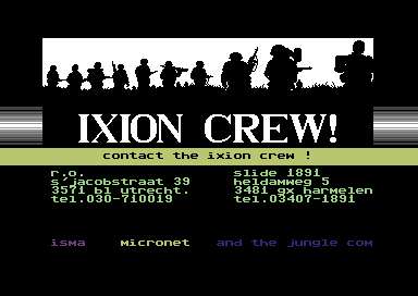 Contact Ixion 2