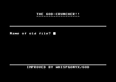 The GOD-Cruncher