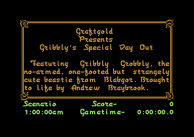 Gribbly's Special Day Out +5DH