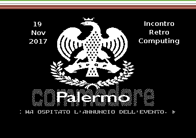 Retrocomputing's meeting in Palermo - November 19, 2017