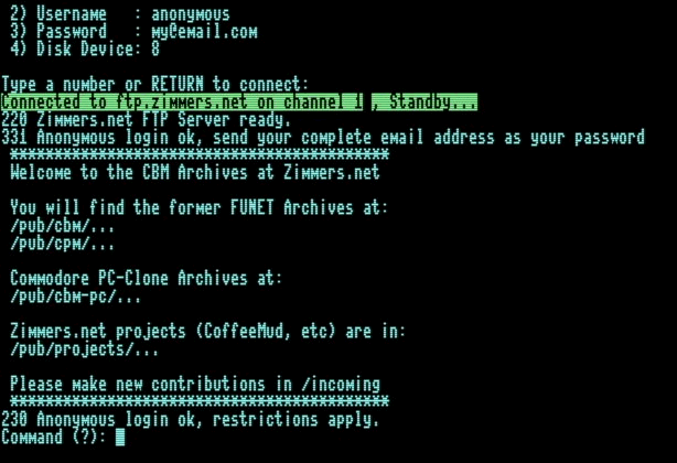 C64Net WiFi Applications Disk