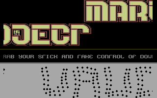 ASCII Code Coloured Screen Editor V0.9
