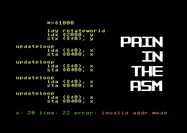 Pain In The Asm