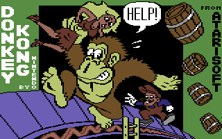 Donkey Kong (Atari) Loading Screen