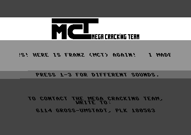 MCT Contact Demo