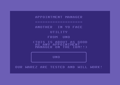 Appointment Manager V2.5