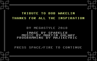 Tribute to Bob Wakelin