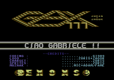 GAX 777 Logo