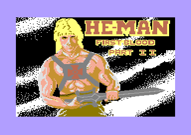 He Man: First Blood Part II - Title Pic