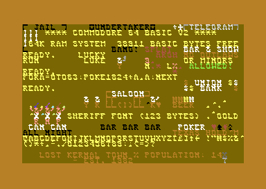 Sheriff Font [123 bytes]