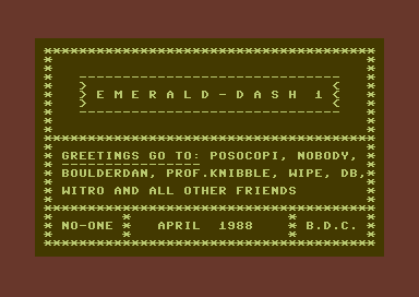 Emerald Dash I