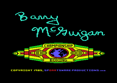 Barry McGuigan World Championship Boxing +6D