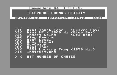 Telephone Sounds Utility