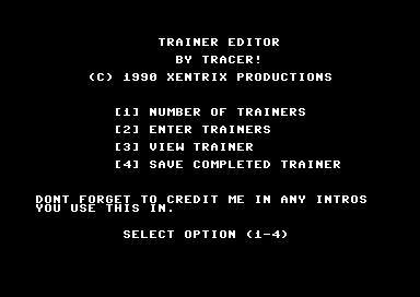 Trainer Editor V1.01