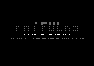 Planet of the Robots