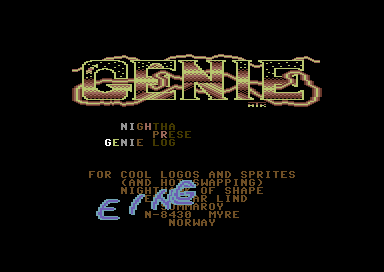 Genie Logo and Sprites