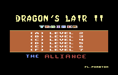 Dragon's Lair II Trainer