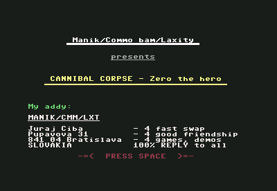 Cannibal Corpse - Zero the hero