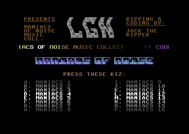 Maniacs of Noise Music Collection