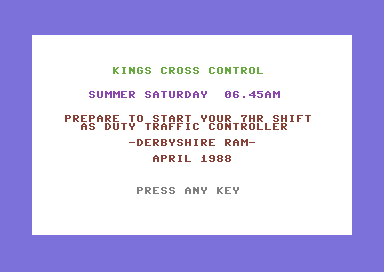 Kings Cross Control
