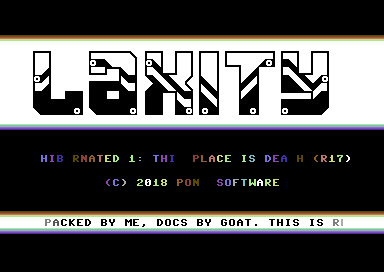 Laxity Intro #82 (Plain ROM Charset)