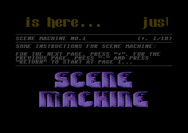 Scene Machine No. 1