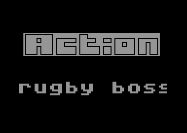 Rugby Boss