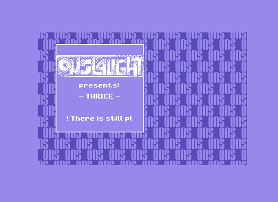 Thrice [bugfix]
