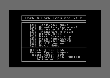 Wack a Hack Terminal V1.0