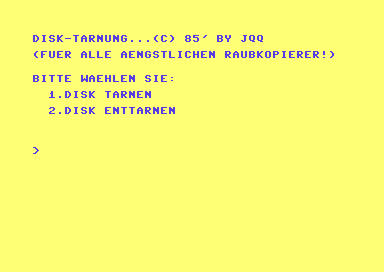 Disk-Tarner [german]