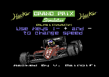 Grand Prix Simulator Musichack