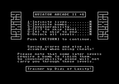 Aviator Arcade II +6 Trainer