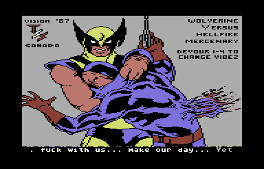 Wolverine Versus Hellfire Mercenary