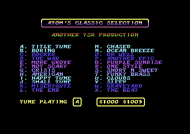 Atom's Classic Selection