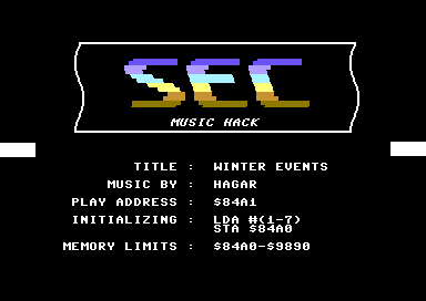 Winter Events Music Hack