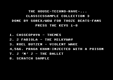 The House-Techno-Rave-... Classicsample Collection 3