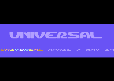 Universal - April 1993 / May 1993