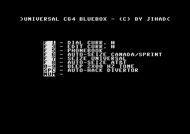 Universal C64 BlueBox