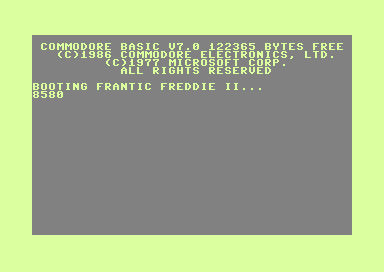 Frantic Freddie II : Frantic Edition