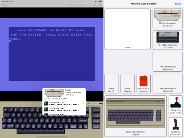C64 V1.2 - A Commodore 64 Emulator for iPad