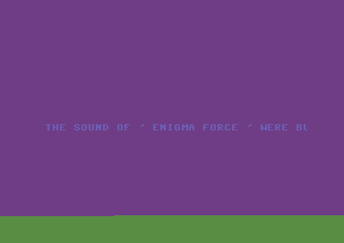 The Sound of Enigma Force
