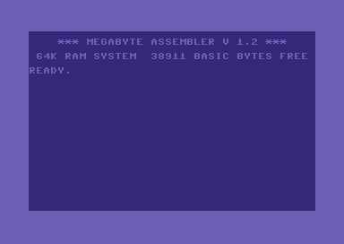 Megabyte Assembler V1.2