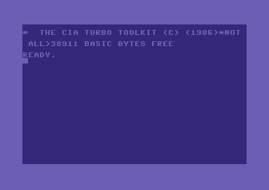 The CIA Turbo Toolkit