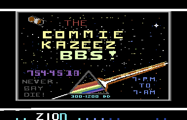 The Commie Kazeez BBS Ad